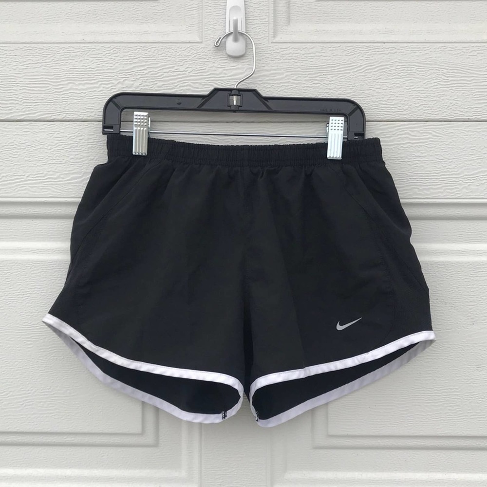 Nike Running Shorts Black White Size Small